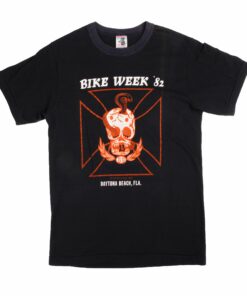 VINTAGE DAYTONA BEACH BIKE WEEK TEE SHIRT 1982 SIZE MEDIUM MADE IN USA VINTAGE DAYTONA BEACH BIKE WEEK TEE SHIRT 1982 SIZE MEDIUM MADE IN USA