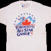 VINTAGE DEADSTOCK MLB TORONTO BLUE JAYS ALL STAR GAME 1990 TEE SHIRT