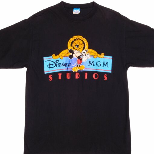 VINTAGE DISNEY MGM STUDIOS TEE SHIRT 1987 SIZE LARGE MADE IN USA