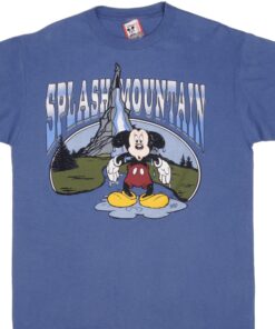 VINTAGE DISNEY MICKEY MOUSE SPLASH MOUNTAIN 1990S TEE SHIRT XL MADE USA VINTAGE DISNEY MICKEY MOUSE SPLASH MOUNTAIN 1990S TEE SHIRT XL MADE USA