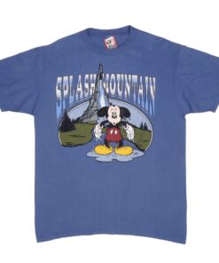 VINTAGE DISNEY MICKEY MOUSE SPLASH MOUNTAIN 1990S TEE SHIRT XL MADE USA VINTAGE DISNEY MICKEY MOUSE SPLASH MOUNTAIN 1990S TEE SHIRT XL MADE USA
