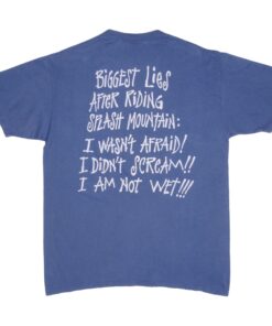 VINTAGE DISNEY MICKEY MOUSE SPLASH MOUNTAIN 1990S TEE SHIRT XL MADE USA 3