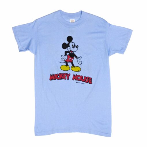 VINTAGE DISNEY MICKEY MOUSE TEE SHIRT 1980S SIZE SMALL MADE IN USA