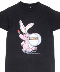 VINTAGE ENERGIZER BUNNY NOTHING LASTS LONGER 1991 TEE SHIRT SMALL MADE IN USA