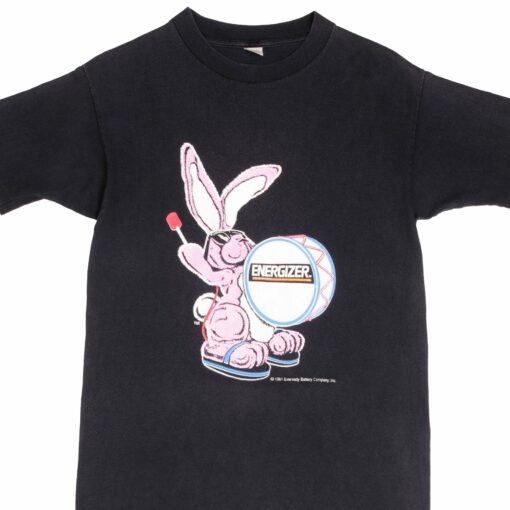 VINTAGE ENERGIZER BUNNY NOTHING LASTS LONGER 1991 TEE SHIRT SMALL MADE IN USA