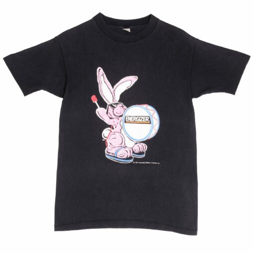 VINTAGE ENERGIZER BUNNY NOTHING LASTS LONGER 1991 TEE SHIRT SMALL MADE IN USA