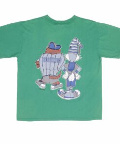 VINTAGE GEORGETOWN UNIVERSITY HOYAS LOONEY TUNES 1993 TEE SHIRT LARGE MADE USA 2 VINTAGE GEORGETOWN UNIVERSITY HOYAS LOONEY TUNES 1993 TEE SHIRT LARGE MADE USA 3