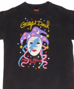 VINTAGE GRATEFUL DEAD MARDI GRAS TEE SHIRT 1990 SIZE LARGE MADE IN USA