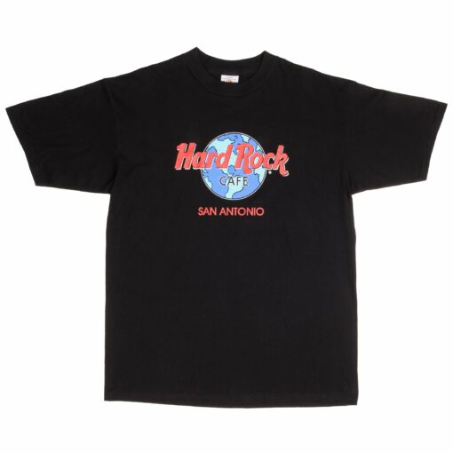 VINTAGE HARD ROCK CAFE SAN ANTONIO TEE SHIRT 1990S SIZE LARGE MADE IN USA