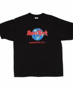 VINTAGE HARD ROCK CAFE WASHINGTON DC TEE SHIRT 1990S SIZE XL MADE IN USA