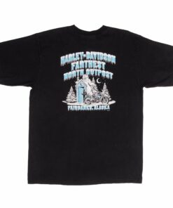 VINTAGE HARLEY DAVIDSON ALASKA WOLF TEE SHIRT 2005 SIZE XL MADE IN USA 2 VINTAGE HARLEY DAVIDSON ALASKA WOLF TEE SHIRT 2005 SIZE XL MADE IN USA 3