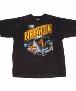 VINTAGE HARLEY DAVIDSON DAYTONA BEACH TEE SHIRT 1994 XL MADE USA