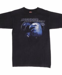 VINTAGE HARLEY DAVIDSON EAGLE TEE SHIRT BY HOLOUBEK 2004 MEDIUM MADE IN USA