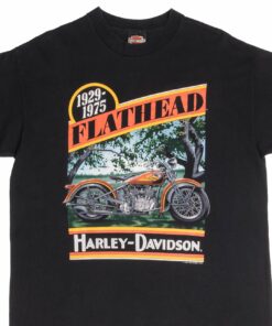 VINTAGE HARLEY DAVIDSON FLATHEAD TEE SHIRT 1991 SIZE XL MADE IN USA