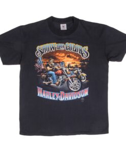 VINTAGE HARLEY DAVIDSON HOLOUBEK TEE SHIRT 1987 SIZE MEDIUM MADE IN USA