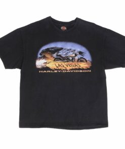 VINTAGE HARLEY DAVIDSON LAS VEGAS TEE SHIRT 2008 SIZE XL MADE IN USA