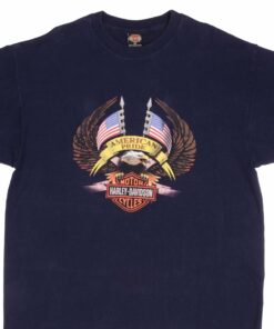 VINTAGE HARLEY DAVIDSON MILWAUKEE TEE SHIRT 2001 VINTAGE HARLEY DAVIDSON MILWAUKEE TEE SHIRT 2001