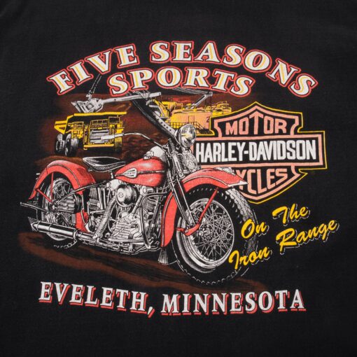 VINTAGE HARLEY DAVIDSON MINNESOTA TEE SHIRT 1999 XL MADE USA 90s