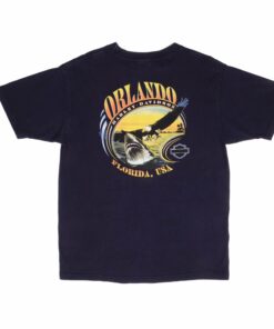 VINTAGE HARLEY DAVIDSON ORLANDO TEE SHIRT 2002 LARGE MADE IN USA 3