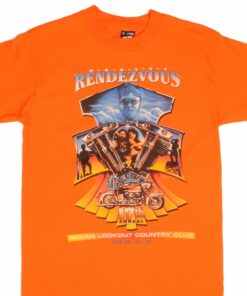 VINTAGE HARLEY DAVIDSON RENDEZ VOUS STAFF TEE SHIRT 1995 MEDIUM MADE USA VINTAGE HARLEY DAVIDSON RENDEZ VOUS STAFF TEE SHIRT 1995 MEDIUM MADE USA