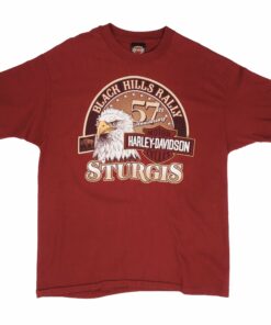 VINTAGE HARLEY DAVIDSON STURGIS BLACK HILLS RALLY TEE SHIRT 1997 XL MADE IN USA