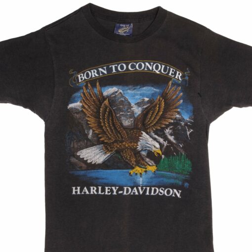 VINTAGE HARLEY DAVIDSON TEE SHIRT 1987 SIZE XS MADE IN USA