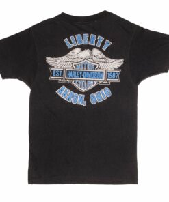 VINTAGE HARLEY DAVIDSON TEE SHIRT 1987 SIZE XS MADE IN USA 3