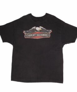 VINTAGE HARLEY DAVIDSON TEE SHIRT 1990s SIZE 2XL MADE IN USA
