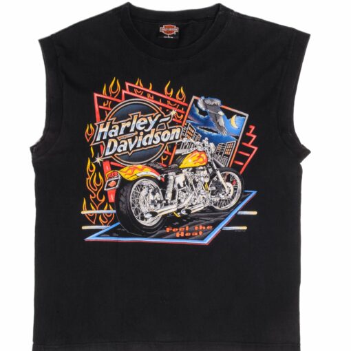 VINTAGE HARLEY DAVIDSON TEE SHIRT 1995 SIZE LARGE MADE IN USA