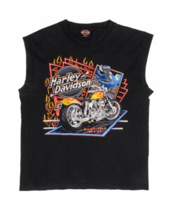 VINTAGE HARLEY DAVIDSON TEE SHIRT 1995 SIZE LARGE MADE IN USA