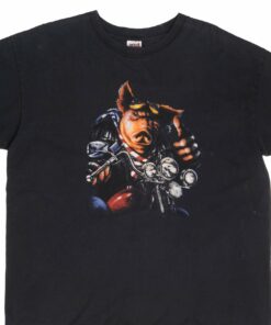 VINTAGE HOG BIKER TEE SHIRT 1990S