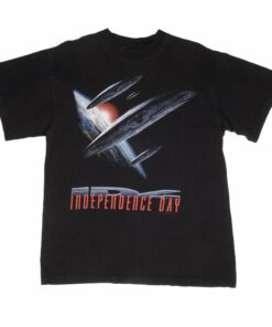 VINTAGE INDEPENDENCE DAY TEE SHIRT MOVIE PROMO 1996