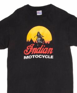 VINTAGE INDIAN MOTOCYCLE TEE SHIRT 1990s LARGE RIVERSIDE CA