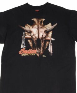 VINTAGE INDIAN MOTOCYCLE TEE SHIRT 1992 SIZE XL MADE IN USA VINTAGE INDIAN MOTOCYCLE TEE SHIRT 1992 SIZE XL MADE IN USA
