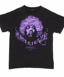 VINTAGE JIMI HENDRIX PURPLE HAZE TEE SHIRT SIZE MEDIUM MADE IN USA