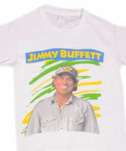 VINTAGE JIMMY BUFFETT RECESSION TOUR 1992 TEE SHIRT SIZE MEDIUM MADE IN USA 1