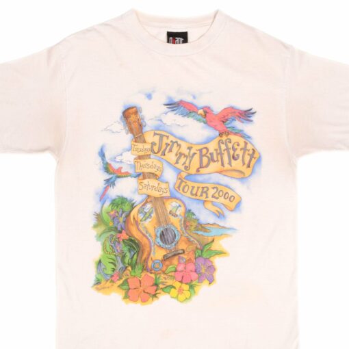 VINTAGE JIMMY BUFFETT TOUR 2000 TEE SHIRT