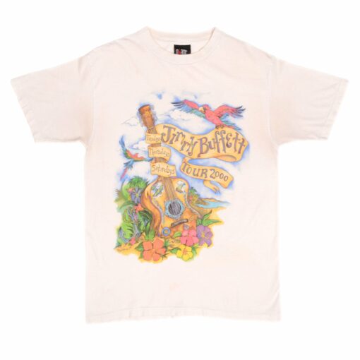 VINTAGE JIMMY BUFFETT TOUR 2000 TEE SHIRT