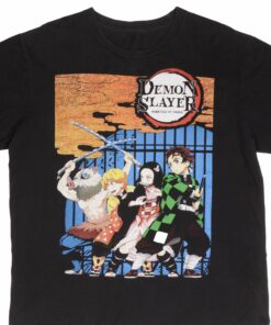 VINTAGE KIMETSU NO YAIBA DEMON SLAYER ANIME 2000S TEE SHIRT