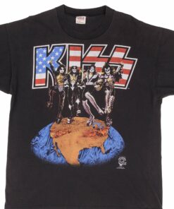 VINTAGE KISS ALIVE WORLDWIDE WORLD TOUR 1996 TEE SHIRT VINTAGE KISS ALIVE WORLDWIDE WORLD TOUR 1996 TEE SHIRT