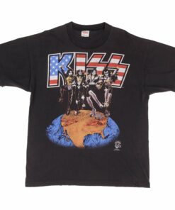 VINTAGE KISS ALIVE WORLDWIDE WORLD TOUR 1996 TEE SHIRT