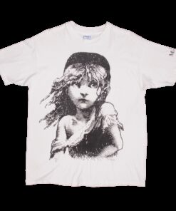 VINTAGE LES MISERABLES 1986 TEE SHIRT SIZE LARGE MADE IN USA 1 VINTAGE LES MISERABLES 1986 TEE SHIRT SIZE LARGE MADE IN USA 2