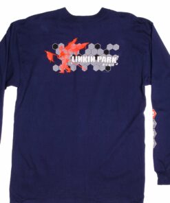 VINTAGE LINKIN PARK LONG SLEEVE TEE SHIRT 2002
