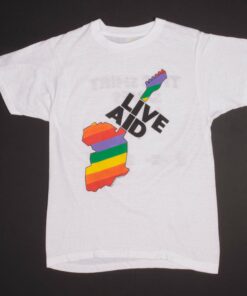 VINTAGE LIVE AID FOUNDATION CONCERT FESTIVAL 1985 TEE SHIRT SMALL MADE IN USA 1 VINTAGE LIVE AID FOUNDATION CONCERT FESTIVAL 1985 TEE SHIRT SMALL MADE IN USA 2