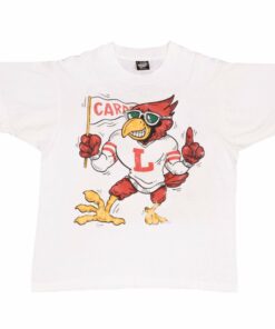 VINTAGE LOUISVILLE CARDINALS FOOTBALL TEE SHIRT 1987 SIZE LARGE MADE IN USA 2