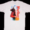 VINTAGE MARLBORO COWBOY POCKET TEE SHIRT 1990S SIZE XL MADE USA