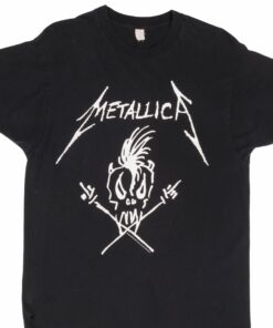 VINTAGE METALLICA NOWHERE ELSE TO ROAM EUROPE TOUR 1993 TEE SHIRT
