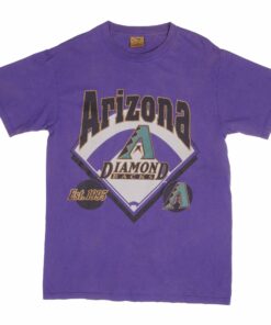 VINTAGE MLB ARIZONA DIAMONDBACKS 1995 NUTMEG TEE SHIRT MEDIUM MADE IN USA