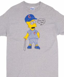 VINTAGE MLB CHICAGO CUBS BART SIMPSON TEE SHIRT 1980S SIZE LARGE MADE IN USA VINTAGE MLB CHICAGO CUBS BART SIMPSON TEE SHIRT 1980S SIZE LARGE MADE IN USA
