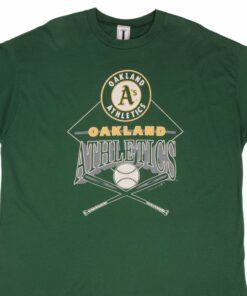 VINTAGE MLB OAKLAND ATHLETICS 1993 TEE SHIRT SIZE 3XL MADE IN USA